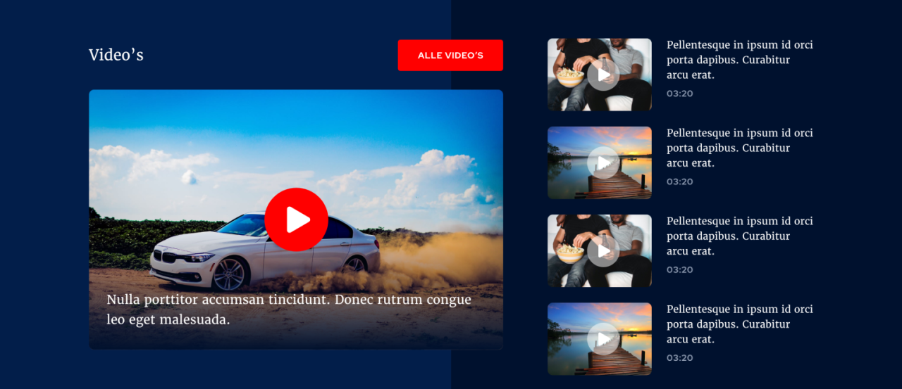 Redesign van de videosectie op HLN.